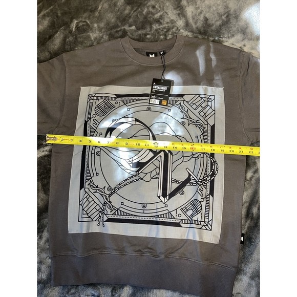 LARGE BTS ON Sweatshirt 03 Dark Grey Big Hit Entertainment 201985 - Picture 5 of 10